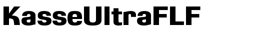 KasseUltraFLF - Download Thousands of Free Fonts at FontZone.net
