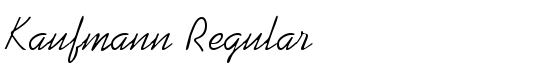Kaufmann Regular - Download Thousands of Free Fonts at FontZone.net