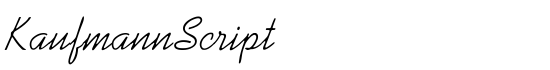 KaufmannScript - Download Thousands of Free Fonts at FontZone.net