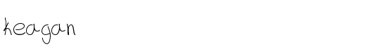 keagan - Download Thousands of Free Fonts at FontZone.net