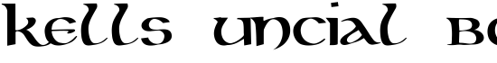 Kells Uncial Bold - Download Thousands of Free Fonts at FontZone.net