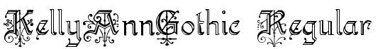 KellyAnnGothic Regular - Download Thousands of Free Fonts at FontZone.net