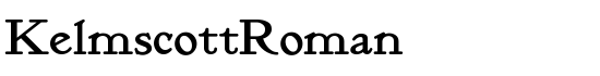 KelmscottRoman - Download Thousands of Free Fonts at FontZone.net