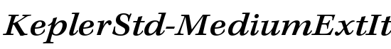 KeplerStd-MediumExtItCapt - Download Thousands of Free Fonts at FontZone.net
