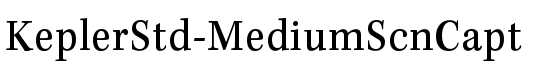 KeplerStd-MediumScnCapt - Download Thousands of Free Fonts at FontZone.net