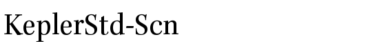 KeplerStd-Scn - Download Thousands of Free Fonts at FontZone.net