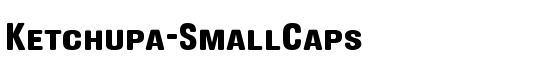 Ketchupa-SmallCaps - Download Thousands of Free Fonts at FontZone.net