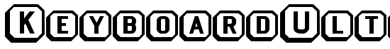 KeyboardUltraBold - Download Thousands of Free Fonts at FontZone.net