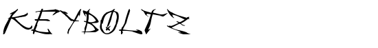 KEYBOLTZ - Download Thousands of Free Fonts at FontZone.net