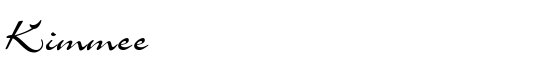 Kimmee - Download Thousands of Free Fonts at FontZone.net