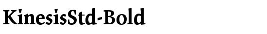 KinesisStd-Bold - Download Thousands of Free Fonts at FontZone.net
