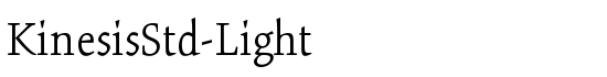 KinesisStd-Light - Download Thousands of Free Fonts at FontZone.net