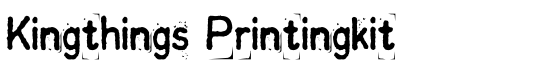 Kingthings Printingkit - Download Thousands of Free Fonts at FontZone.net