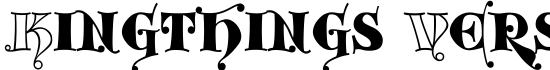 Kingthings Versalis - Download Thousands of Free Fonts at FontZone.net