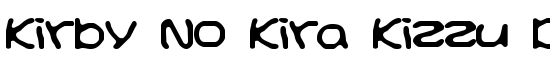 Kirby No Kira Kizzu BRK - Download Thousands of Free Fonts at FontZone.net