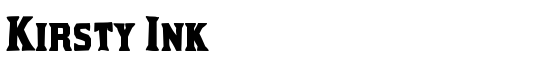 Kirsty Ink - Download Thousands of Free Fonts at FontZone.net