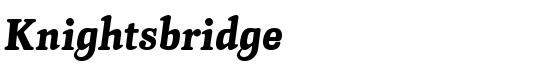 Knightsbridge - Download Thousands of Free Fonts at FontZone.net