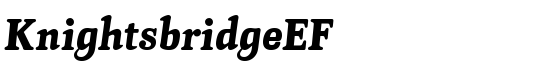 KnightsbridgeEF - Download Thousands of Free Fonts at FontZone.net