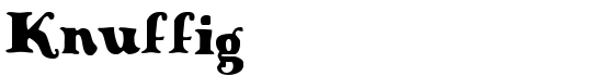 Knuffig - Download Thousands of Free Fonts at FontZone.net