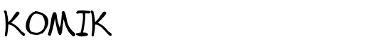 Komik - Download Thousands of Free Fonts at FontZone.net