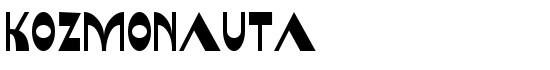 Kozmonauta - Download Thousands of Free Fonts at FontZone.net