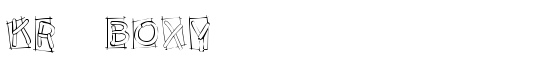 KR Boxy - Download Thousands of Free Fonts at FontZone.net
