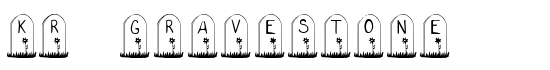 KR Gravestone - Download Thousands of Free Fonts at FontZone.net