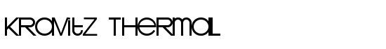 Kravitz Thermal - Download Thousands of Free Fonts at FontZone.net