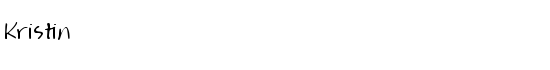 Kristin - Download Thousands of Free Fonts at FontZone.net