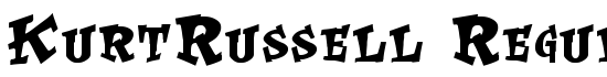 KurtRussell Regular - Download Thousands of Free Fonts at FontZone.net