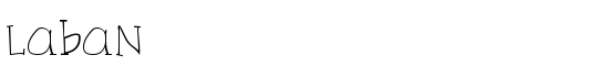 Laban - Download Thousands of Free Fonts at FontZone.net