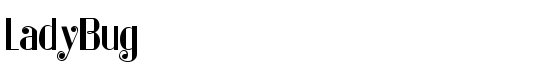 LadyBug - Download Thousands of Free Fonts at FontZone.net