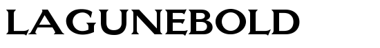 LaguneBold - Download Thousands of Free Fonts at FontZone.net