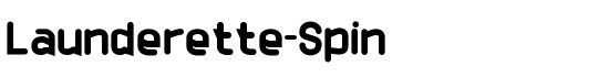 Launderette-Spin - Download Thousands of Free Fonts at FontZone.net