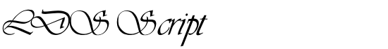 LDS Script - Download Thousands of Free Fonts at FontZone.net