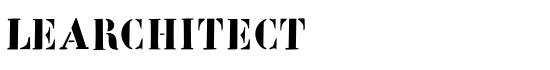 LeArchitect - Download Thousands of Free Fonts at FontZone.net