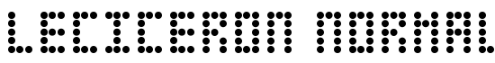 Leciceron Normal - Download Thousands of Free Fonts at FontZone.net
