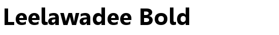 Leelawadee Bold - Download Thousands of Free Fonts at FontZone.net