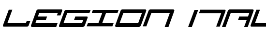Legion Italic - Download Thousands of Free Fonts at FontZone.net