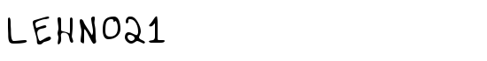 LEHN021 - Download Thousands of Free Fonts at FontZone.net