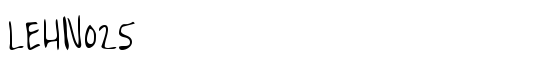 LEHN025 - Download Thousands of Free Fonts at FontZone.net