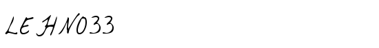 LEHN033 - Download Thousands of Free Fonts at FontZone.net