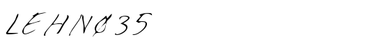 LEHN035 - Download Thousands of Free Fonts at FontZone.net