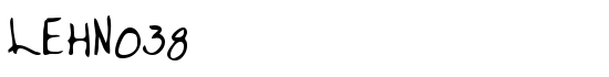 LEHN038 - Download Thousands of Free Fonts at FontZone.net