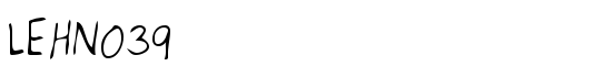 LEHN039 - Download Thousands of Free Fonts at FontZone.net