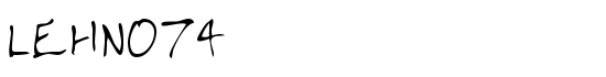 LEHN074 - Download Thousands of Free Fonts at FontZone.net