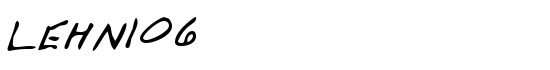 LEHN106 - Download Thousands of Free Fonts at FontZone.net