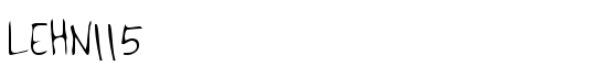 LEHN115 - Download Thousands of Free Fonts at FontZone.net