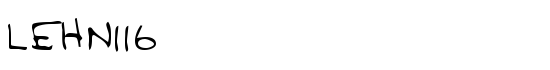 LEHN116 - Download Thousands of Free Fonts at FontZone.net