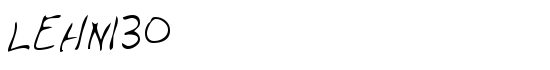 LEHN130 - Download Thousands of Free Fonts at FontZone.net